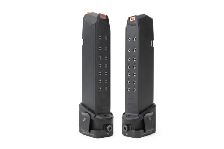 Strike Industries Aluminum Extended Magazine Plate for Glock G17/G22 - +5/+4 Capacity