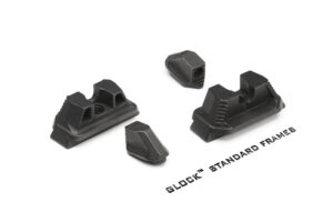 Strike Industries Iron Front & Rear sights for Glock - Standard Height