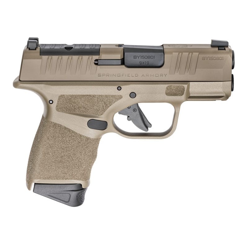 Springfield Armory Hellcat OSP Pistol with Gear Up Package with 5 Magazines - Flat Dark Earth