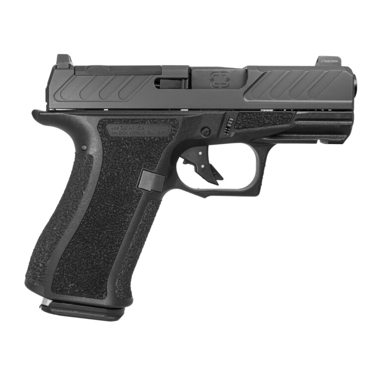 Shadow Systems, CR920X Foundation, Semi-automatic Pistol, Striker Fired, Sub-Compact, 9MM, 3.4" Black Barrel, Polymer Frame, Nitride Finish, Black, Tritium Front Sight, 15 Rounds, 2 Magazines, Includes Optics Kit