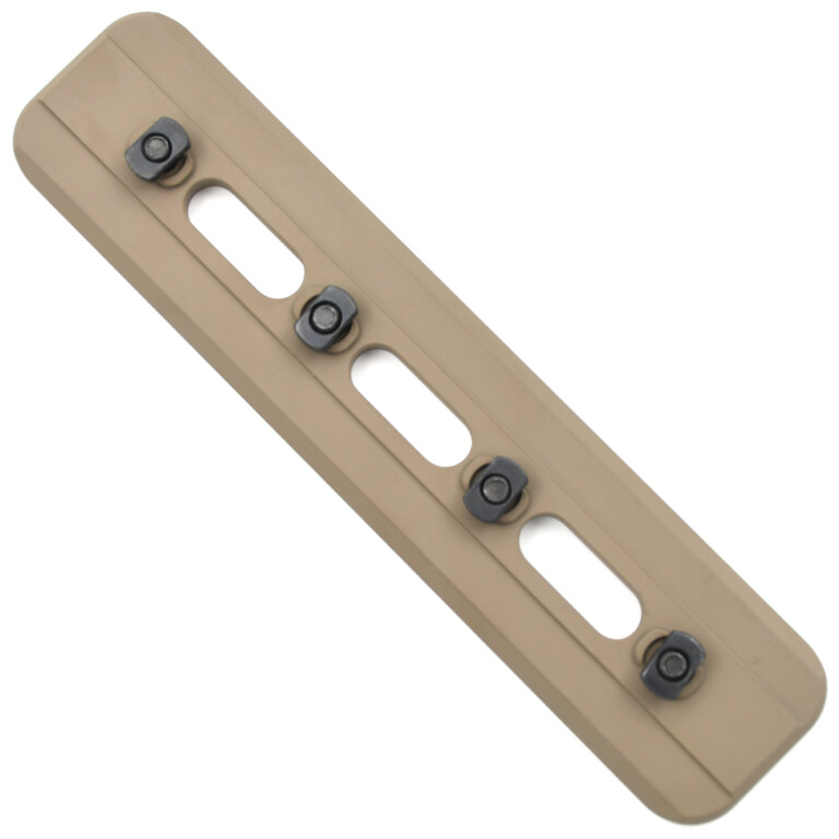 STNGR ARCA M-LOK Rail Adapter - Flat Dark Earth - 4 Slot Length