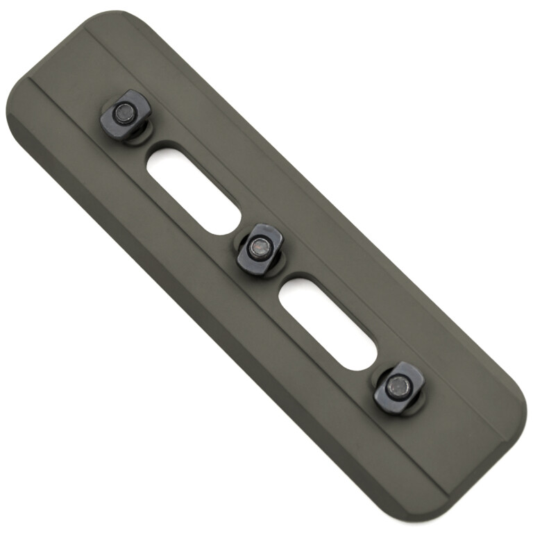 STNGR ARCA M-LOK Rail Adapter - OD Green - 3 Slot Length