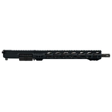 STNGR Complete AR-15 Upper Receiver with 16 Inch Barrel, BCG and Charging Handle - RPTR Handguard, Black