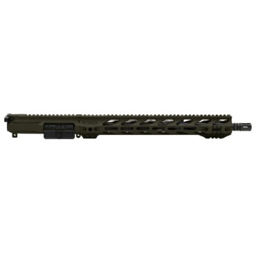 STNGR Complete AR-15 Upper Receiver with 16 Inch Barrel, BCG and Charging Handle - RPTR Handguard, OD Green
