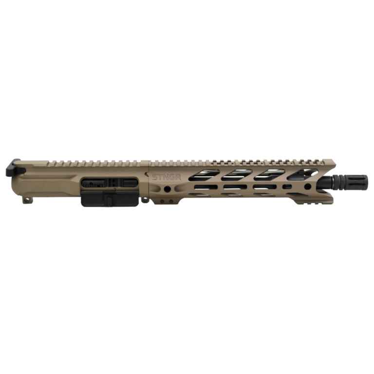 STNGR HWK Complete 5.56 Pistol Upper with 11.5 Barrel and Flash Hider - Flat Dark Earth