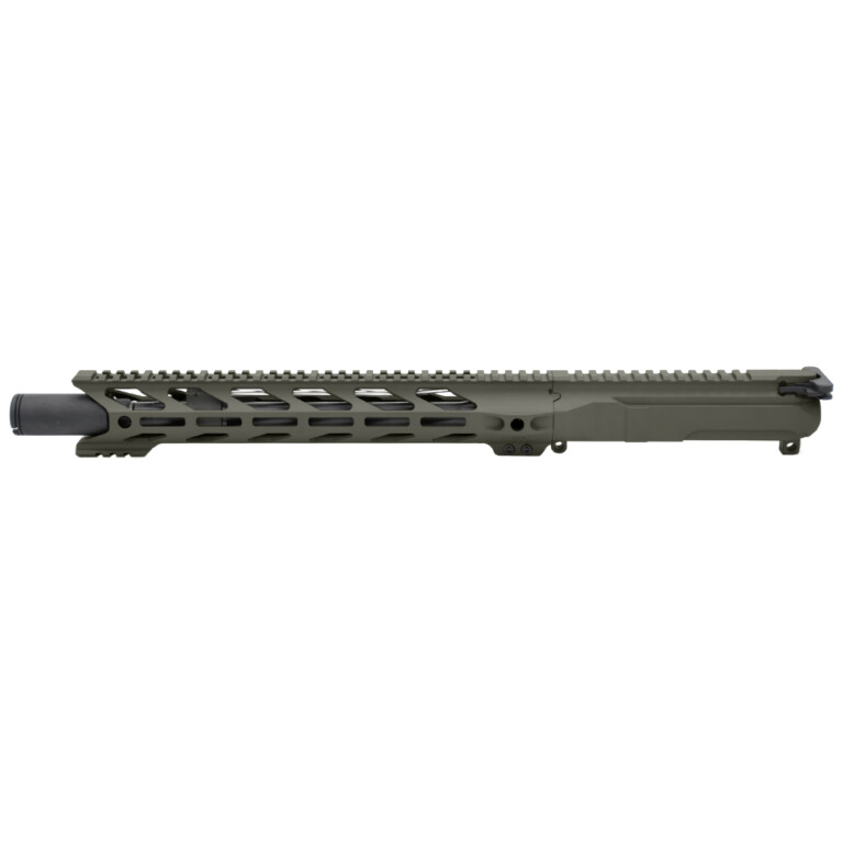 STNGR HWK Complete 5.56 Pistol Upper with 12.5 Inch Barrel and Flash Can - OD Green