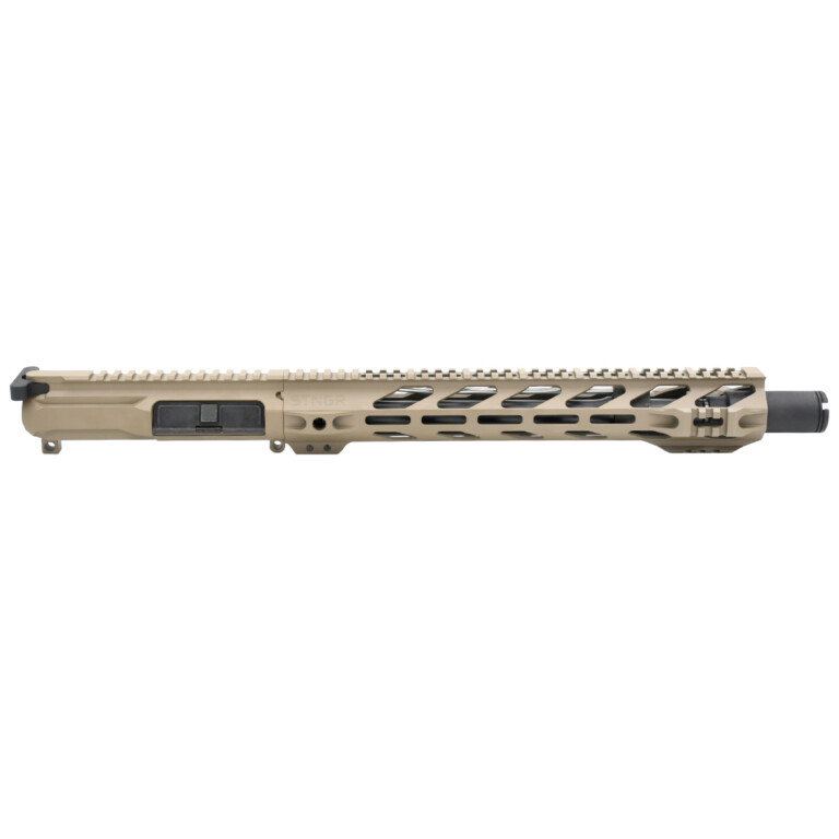 STNGR RPTR Complete 5.56 Pistol Upper with 12.5 Barrel and Flash Can - Flat Dark Earth