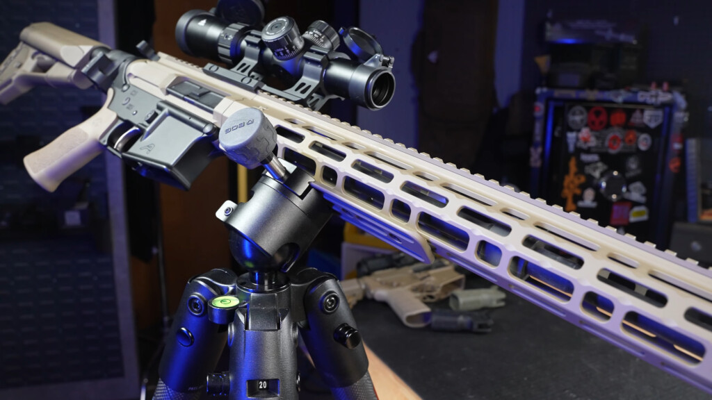 STNGR USA ARCA M-LOK Rail Adapter - BOG Tripod