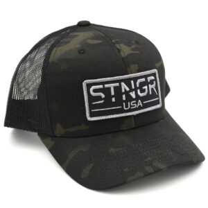 STNGR USA Patch Hat – Multicam Black - Front