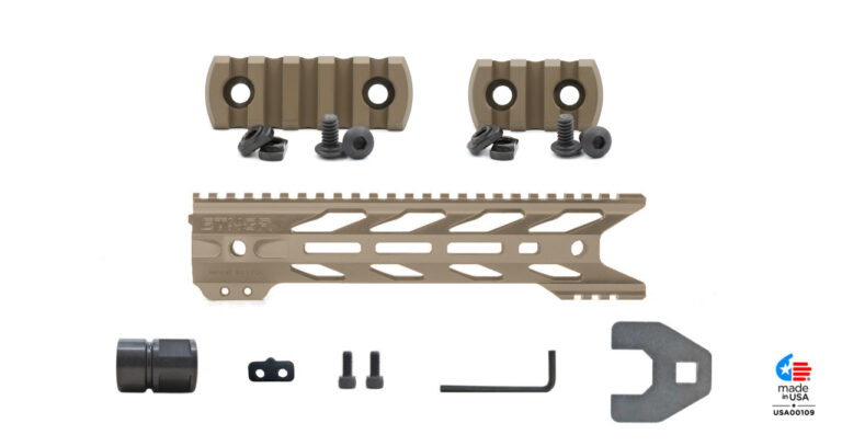 STNGR Ultimate Handguard Bundle - HWK - 10 Inch - Flat Dark Earth