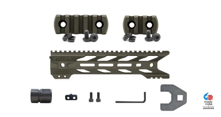 STNGR Ultimate Handguard Bundle - HWK - 10 Inch - OD Green