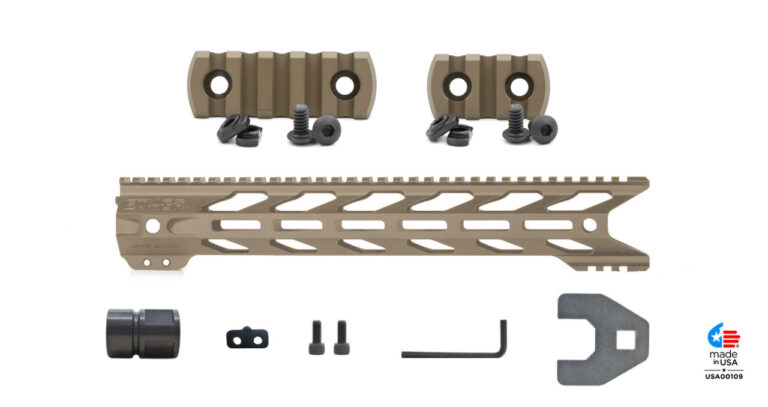 STNGR Ultimate Handguard Bundle - HWK - 13.5 Inch - Flat Dark Earth