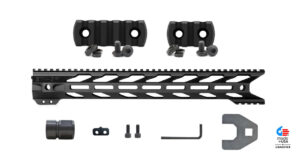 STNGR Ultimate Handguard Bundle - HWK - 15 Inch - Black