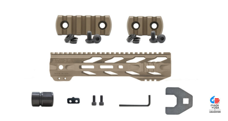 STNGR Ultimate Handguard Bundle - RPTR - 10 Inch - Flat Dark Earth