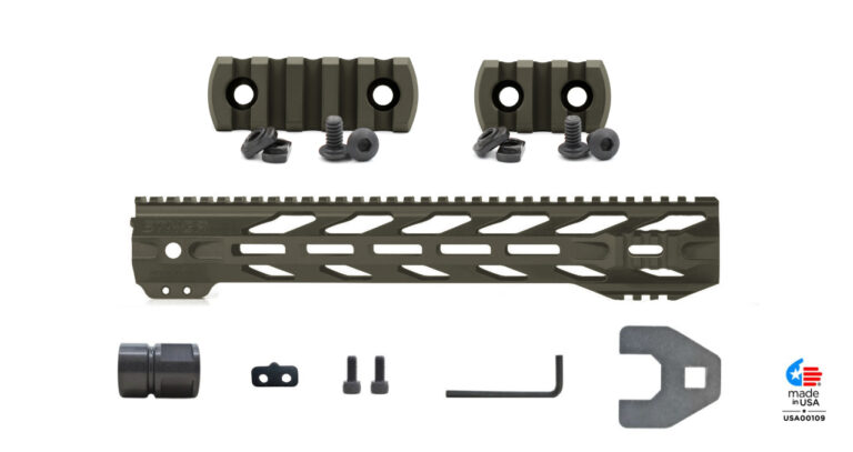 STNGR Ultimate Handguard Bundle - RPTR - 13.5 Inch - OD Green