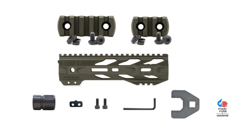 STNGR Ultimate Handguard Bundle - RPTR - 8.25 Inch - OD Green