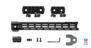 STNGR Ultimate Handguard Bundle - VLCN - 15.5 Inch - Black