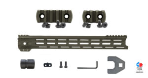 STNGR Ultimate Handguard Bundle - VLCN - 15.5 Inch - OD Green