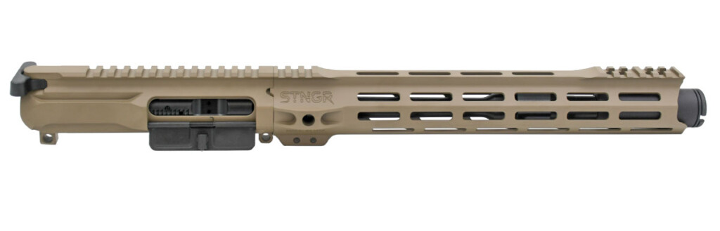 STNGR VLCN Complete 5.56 Pistol Upper with 11.5 Barrel and Flash Can - FDE