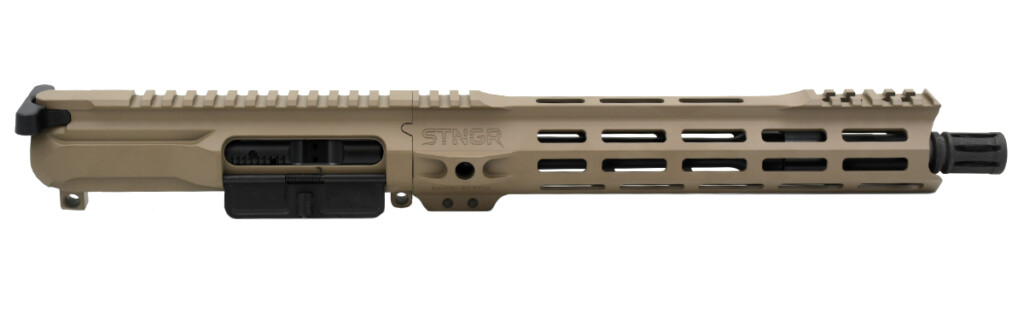 STNGR VLCN Complete 5.56 Pistol Upper with 11.5 Barrel and Flash Hider - FDE