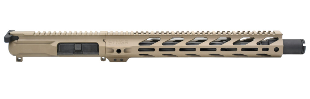 STNGR VYPR Complete 5.56 Pistol Upper with 12.5 Barrel and Flash Can - FDE