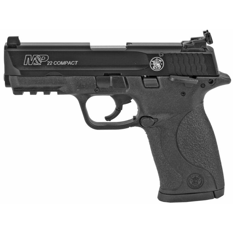 S&W M&P22 Compact 22LR 3.6″ Pistol – 10 Round – Black