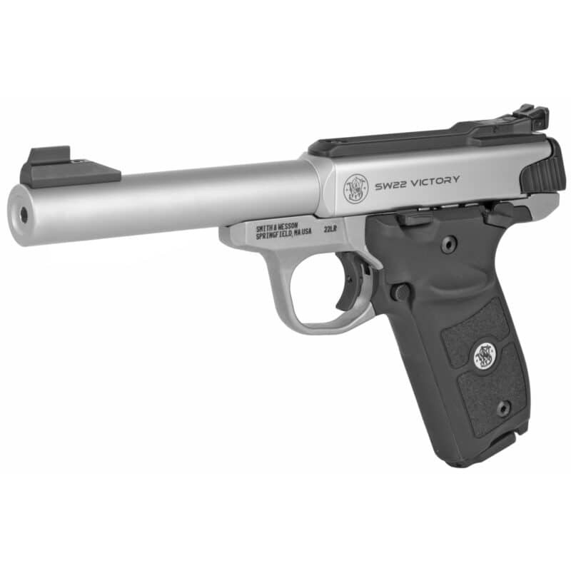 S&W Victory Target 22LR 5.5" Pistol -10 Round - Stainless