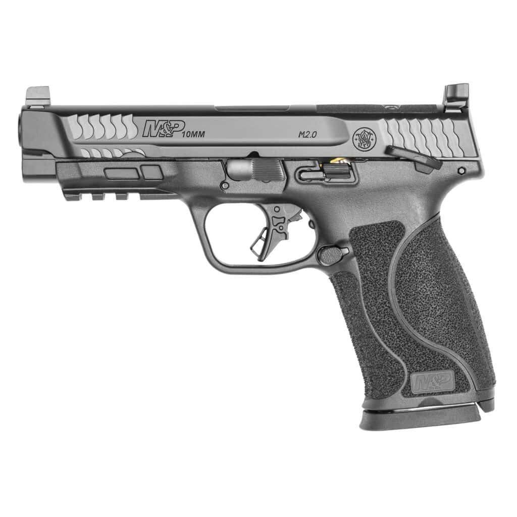 S&W M&P 2.0 10mm 4.6" Optics Ready Pistol - 15 Round - Black