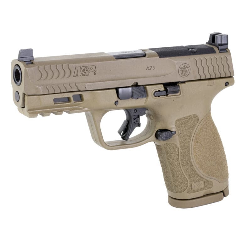 S&W M&P 2.0 Compact 9mm 4" Optics Ready Pistol - 15 Round