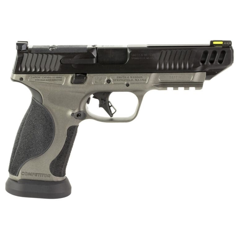 S&W M&P 9mm Competitor 5" Optics Ready Pistol - 17 Round