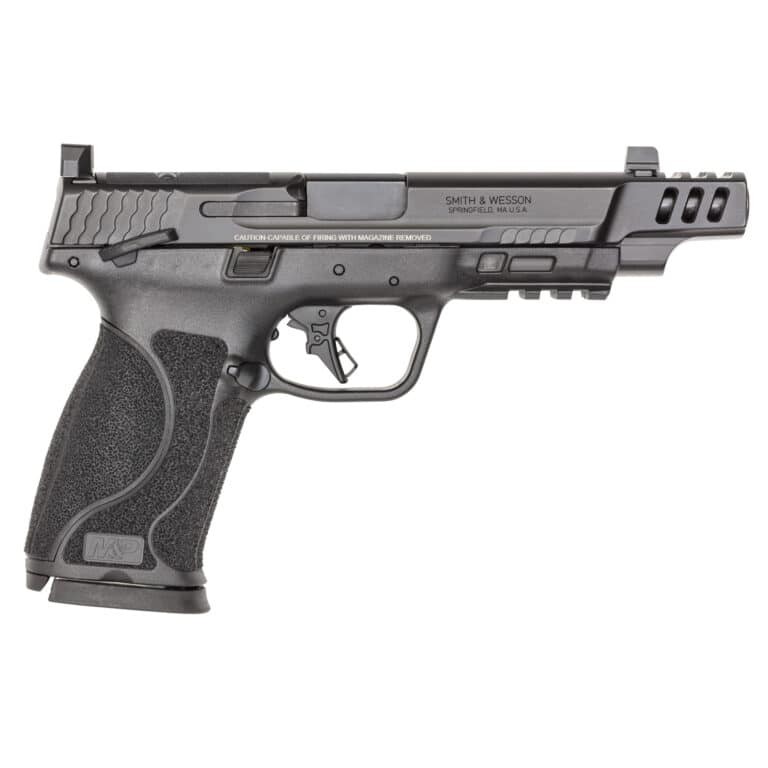 S&W M&P 2.0 10mm Performance Center 5.6" Optics Ready Pistol - 15 Round - Black - Ported Barrel