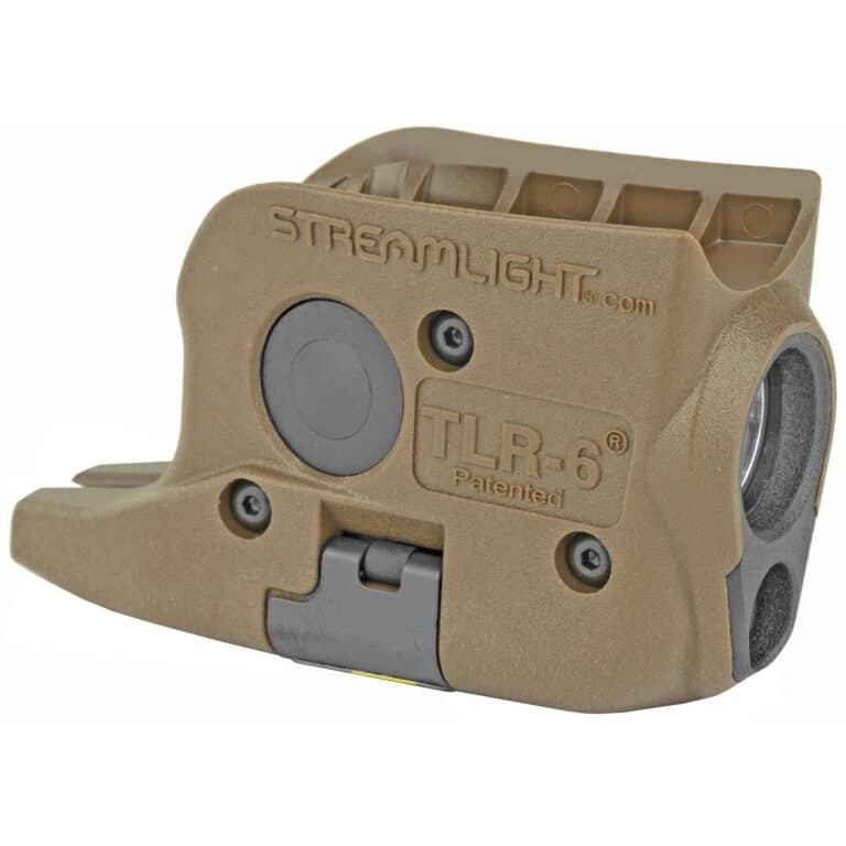 Streamlight TLR-6 - Tactical Weapon Light/Laser For Glock 42/43 - Flat Dark Earth