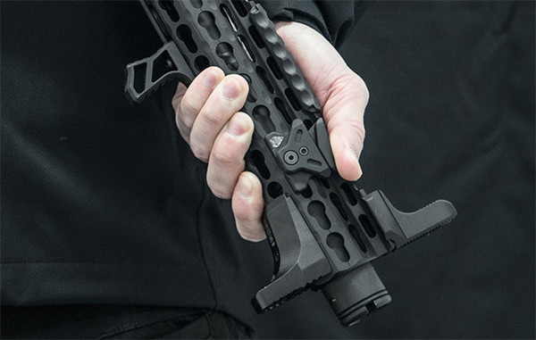 UTG M-LOK Angled Index Mount Thumb Rest