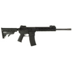 Tippmann Arms Company, M4-22 Pro, Semi-automatic Rifle, AR, 22 LR, 16" Barrel, Composite MLOK Handguard, Matte Finish, Black, M4 Collapsible Stock, Front/Rear Flip Sights, 1 Magazine, 25 Rounds