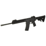 Tippmann Arms Company, M4-22 Pro, Semi-automatic Rifle, AR, 22 LR, 16" Barrel, Composite MLOK Handguard, Matte Finish, Black, M4 Collapsible Stock, Front/Rear Flip Sights, 1 Magazine, 25 Rounds