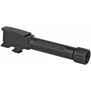 True Precision Threaded Barrel for Glock 43 and 43x Pistols - Black