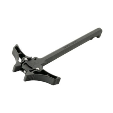 Timber Creek Outdoors Enforcer Ambidextrous AR-15 Charging Handle - Black - Large Lever