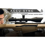 UTG Leapers ACCU-SYNC 30mm High Profile – 50mm Offset Picatinny Rings