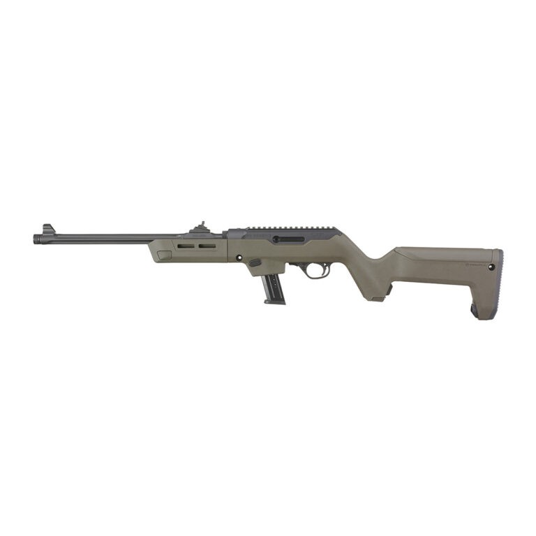 Ruger PC Carbine 9mm Rifle w/Magpul Backpacker Stock - 17 Round - OD Green