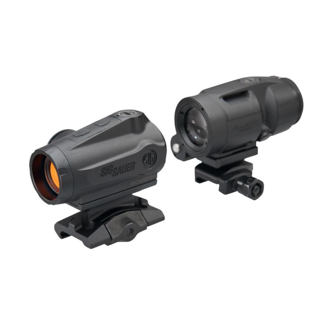 Sig Sauer ROMEO5 Gen II 2 MOA Red Dot with JULIET3 3X Magnifier Combo Kit