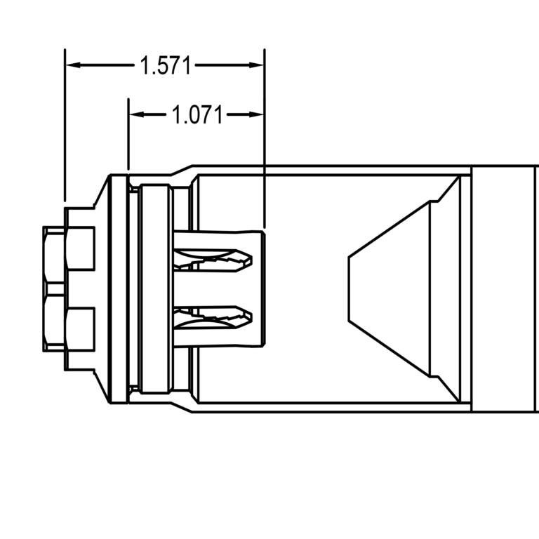 Rearden R2S Flash Hider - Nitride - Fits Plan B Mounts