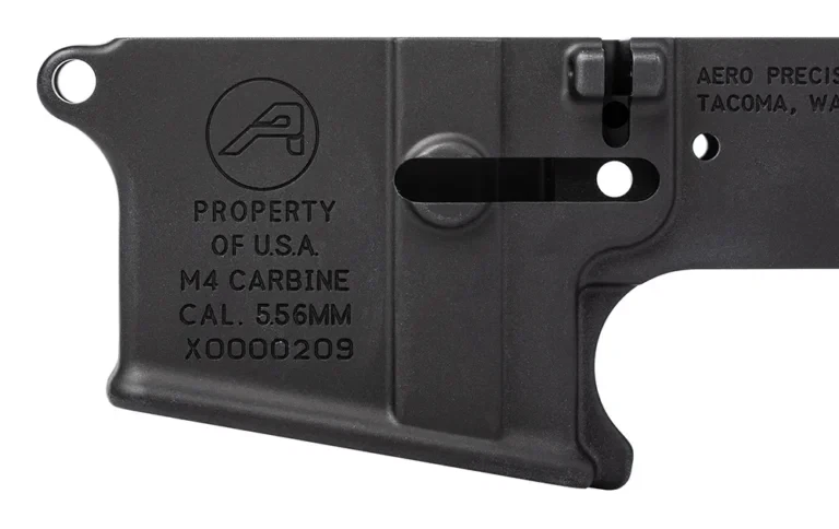 M4A1 Clone Stripped AR-15 Lower Receiver - Anodized Black