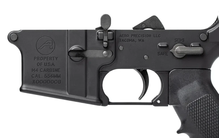 M4A1 Clone Complete AR-15 Lower Receiver - Anodized Black