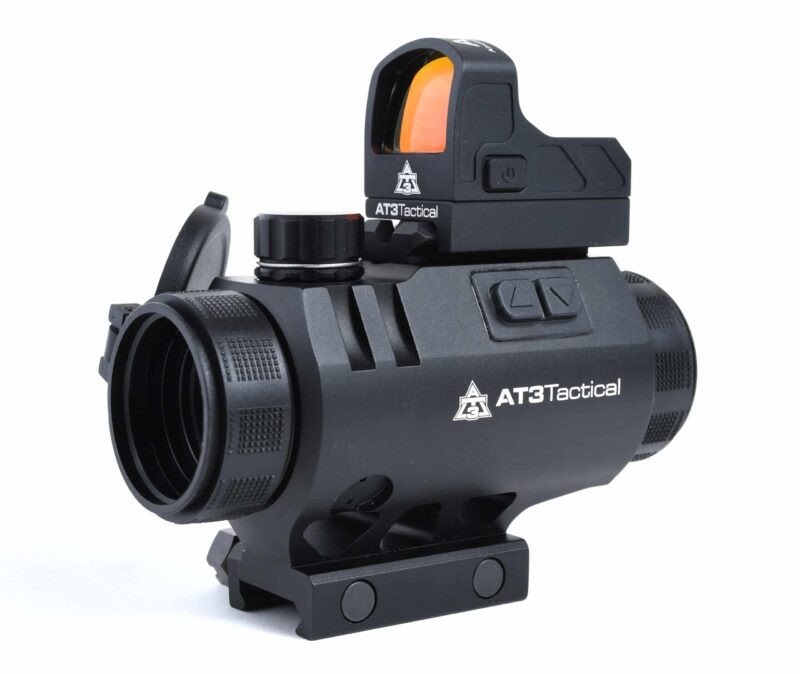 AT3™ 3XP + ARO Combo - Includes 3x Prism Scope & Micro Red Dot Reflex Sight