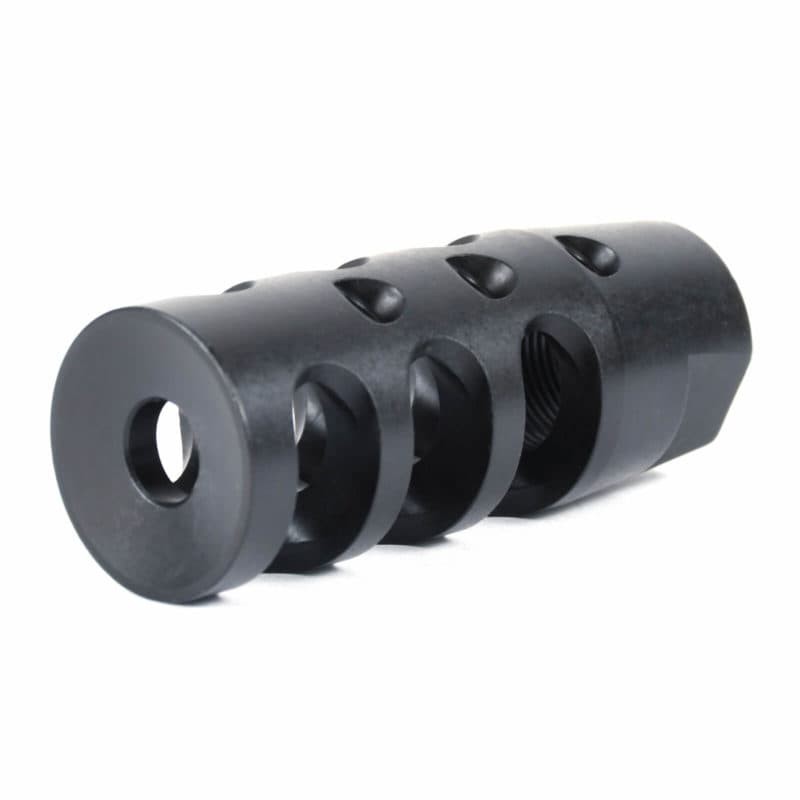 Open Box Return -AT3™ AR-15 3-Port Muzzle Brake with Crush Washer - 1/2x28 Thread for .223/5.56