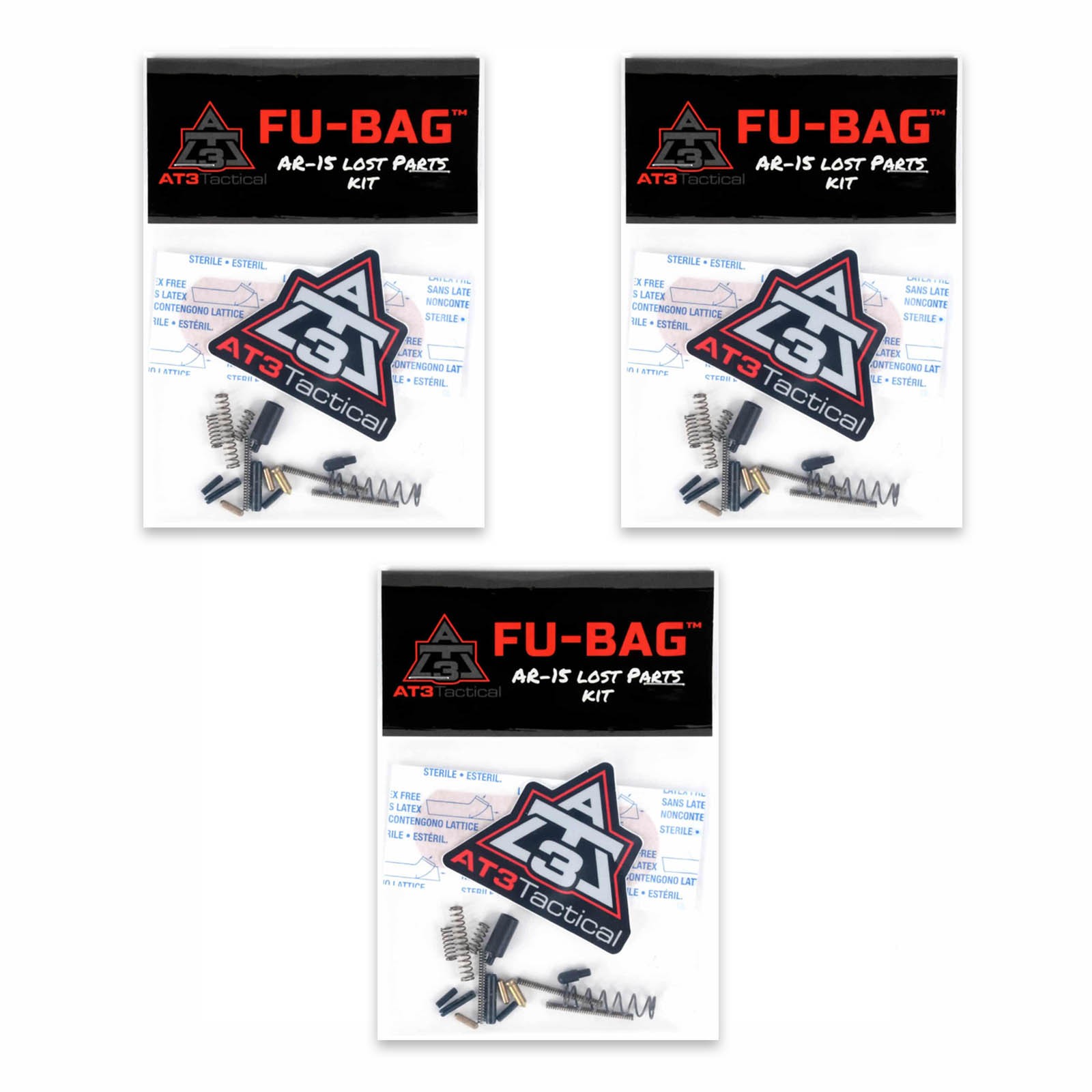 AT3™ FU-BAG™ AR-15 Lost Parts Kit – Springs, Detents, Replacement Components