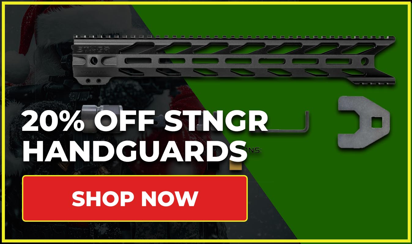 20% OFF STNGR Handguards