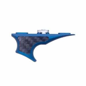 Fortis SHIFT AR-15 Reversible Handstop - Carbon Fiber - Blue