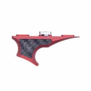 Fortis SHIFT AR-15 Reversible Handstop - Carbon Fiber - Red