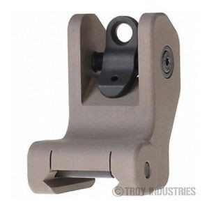 Troy Rear Battle Sight Black, Fixed